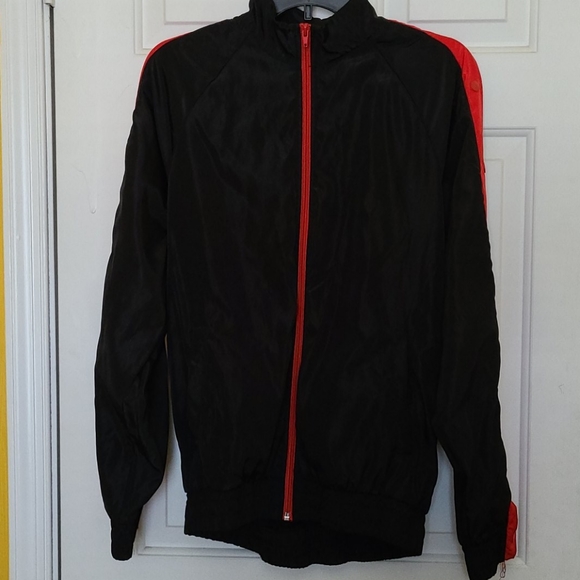 Men's Forever 21 Full Zip Jacket w/snap Sleeves - Picture 2 of 10